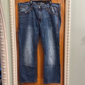 Affliction Men's Denim Relaxed Jeans